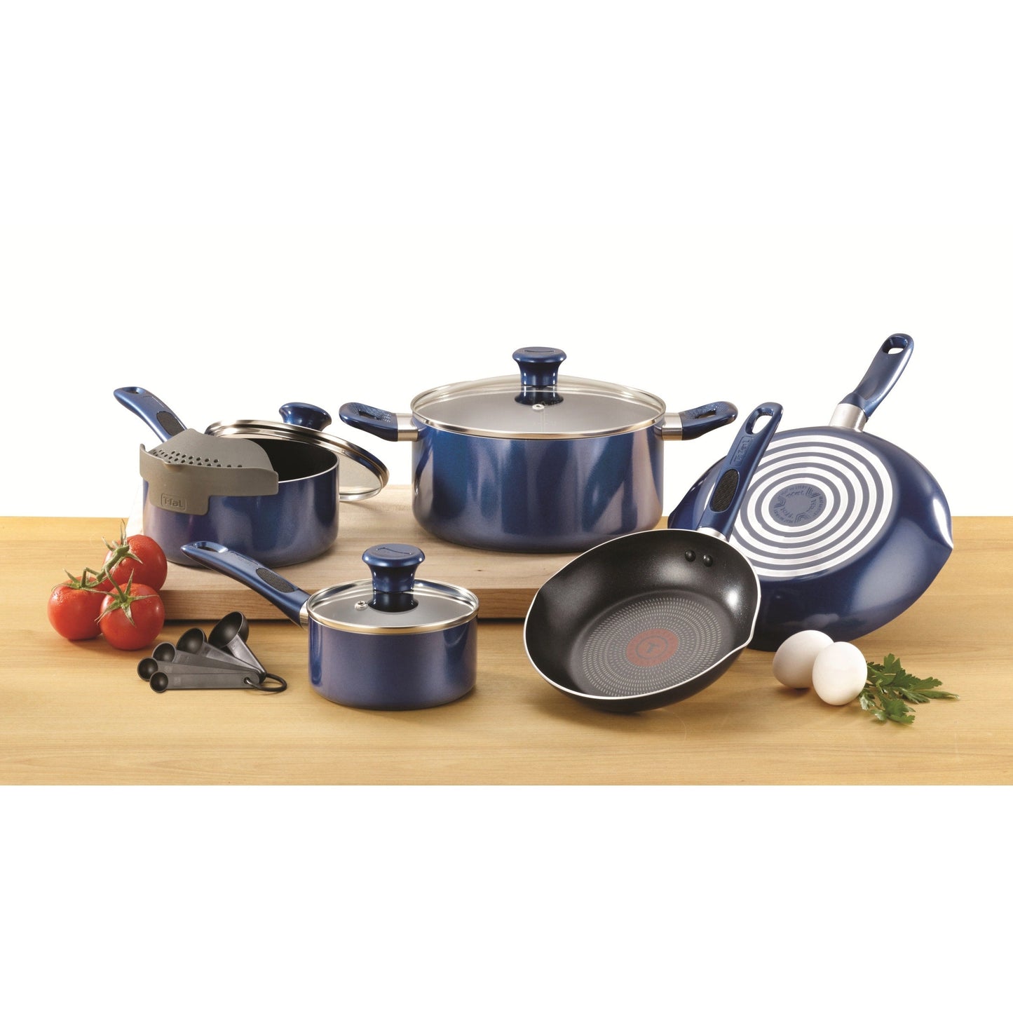 T-Fal B039SE64 Excite 14-Piece Non-stick Cookware Set