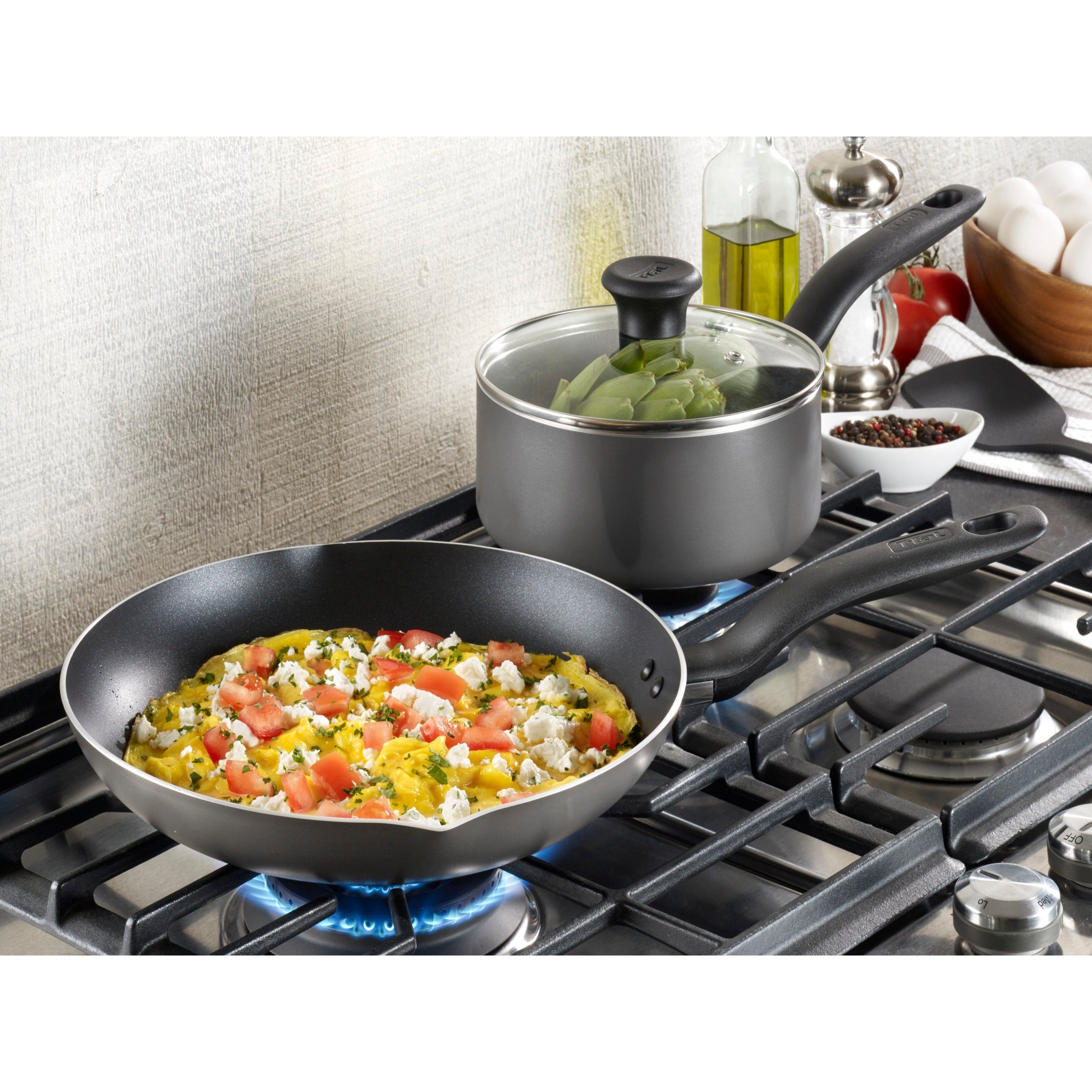 T-Fal Initiatives 3 Qt. Saucepan
