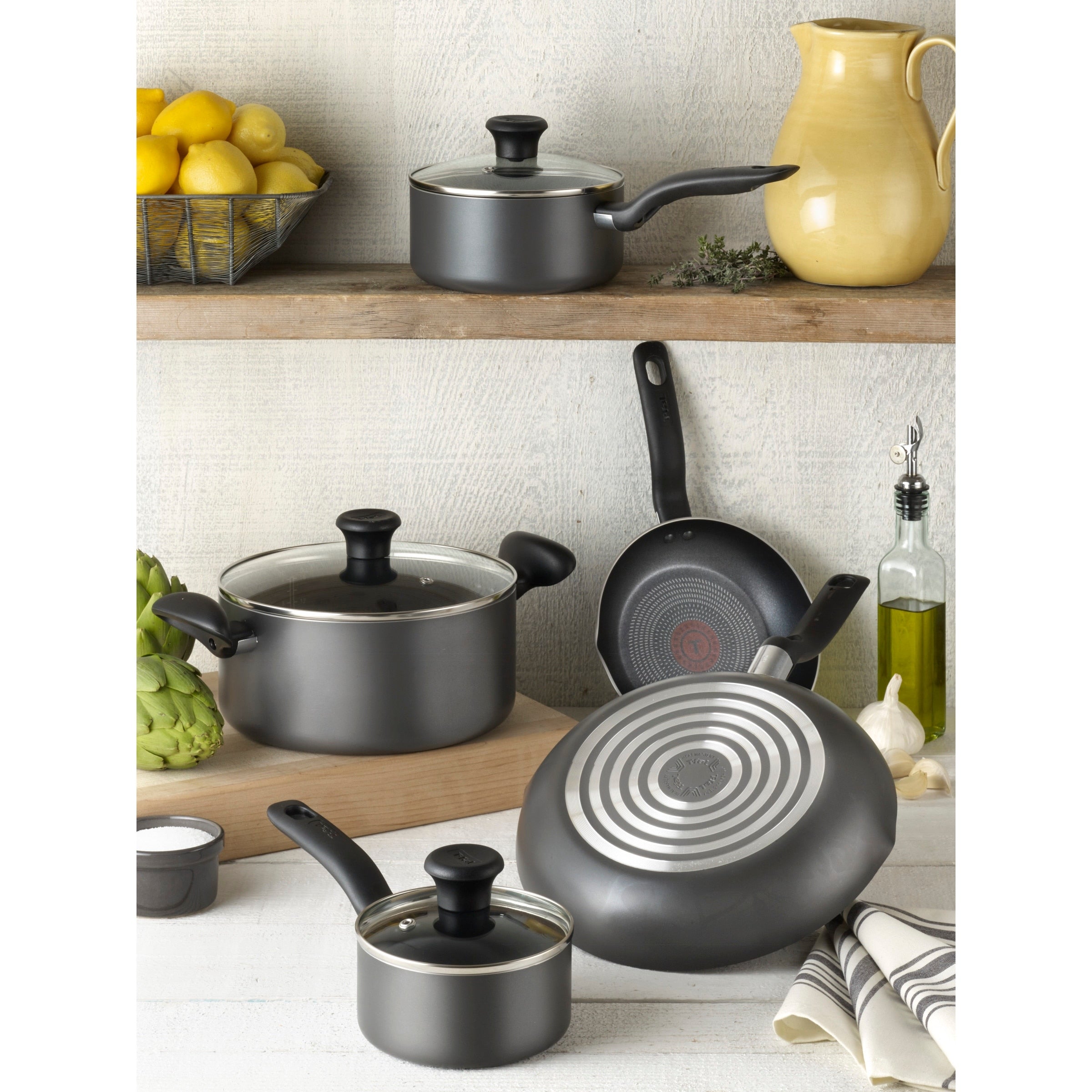 T-Fal Initiatives 3 Qt. Saucepan
