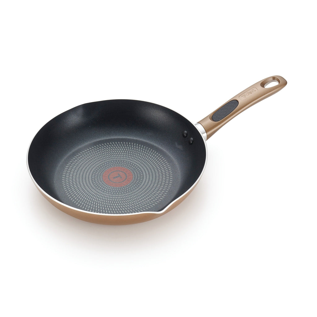T-fal B036SE64 Excite 14-Piece Non-stick Cookware Set, Bronze