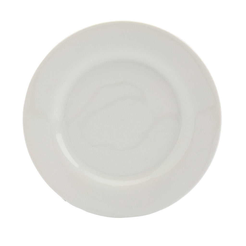Tabletops Gallery White Porcelain 16-piece Dinnerware Set