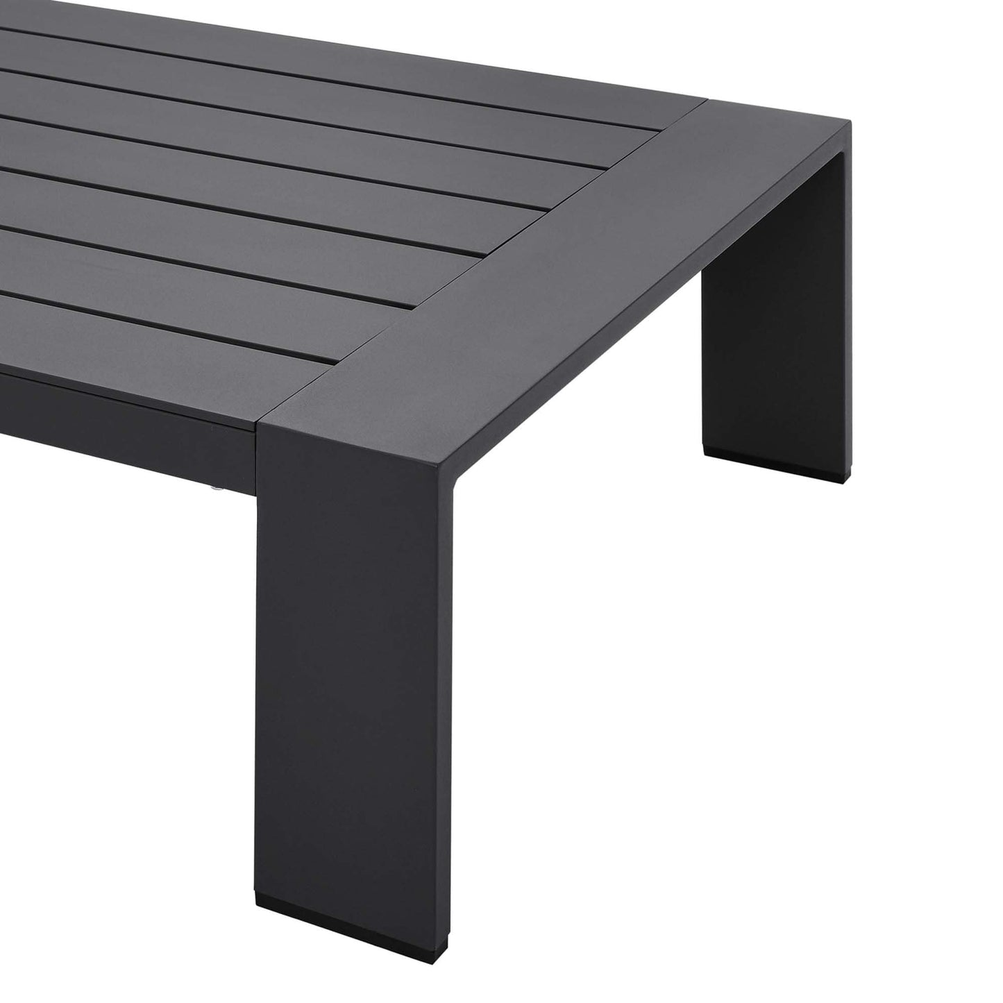 Tahoe Outdoor Aluminum 4-piece Conversation Set with Coffee Table