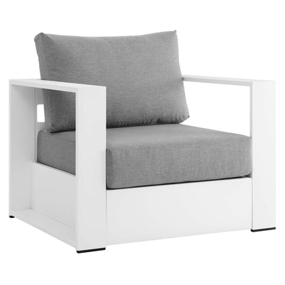 Tahoe Outdoor Aluminum 4-piece Conversation Set with Coffee Table