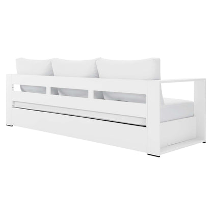 Tahoe Outdoor Aluminum 4-piece Conversation Set with Coffee Table