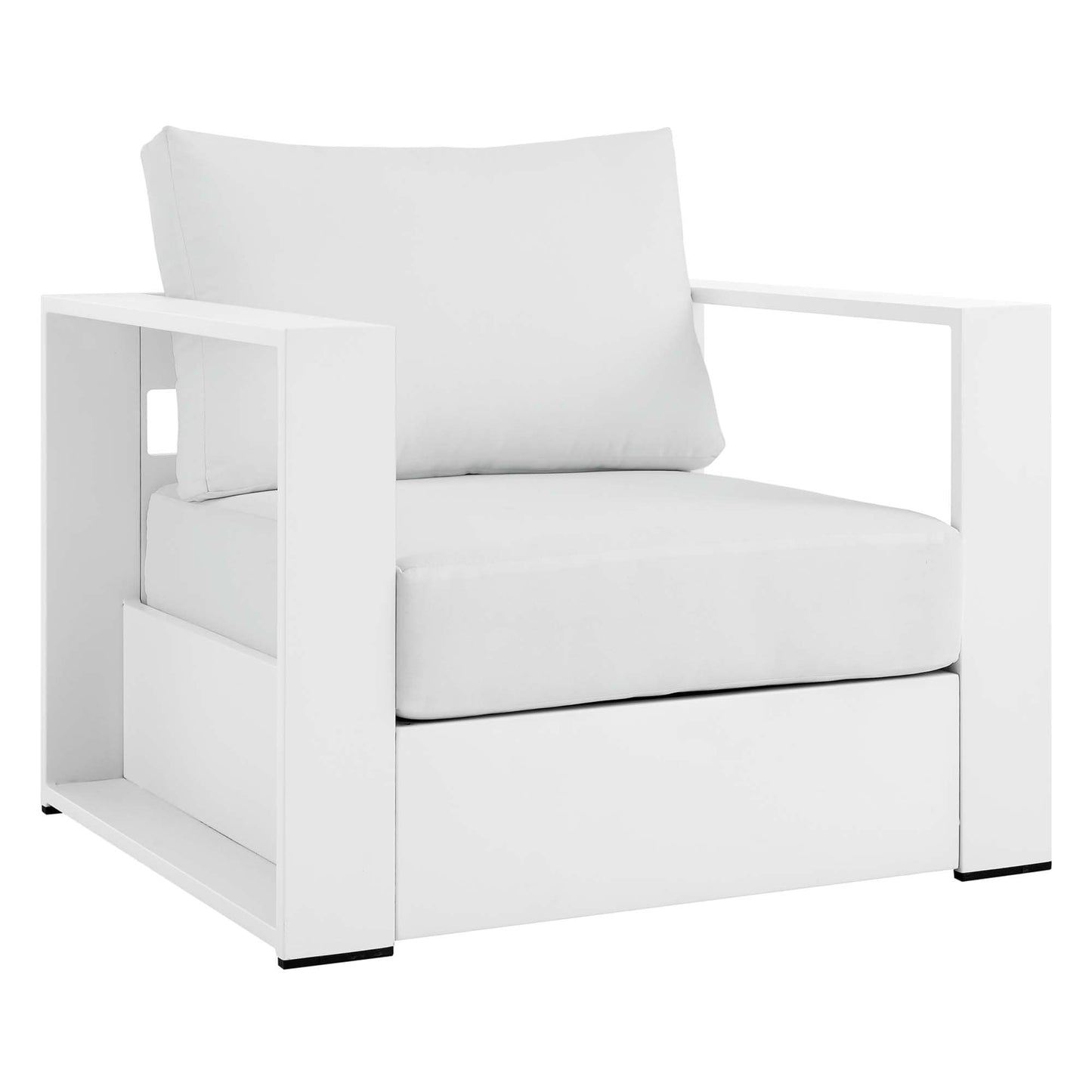 Tahoe Outdoor Aluminum 4-piece Conversation Set with Coffee Table