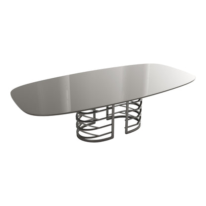 Table à manger en graphite Taro