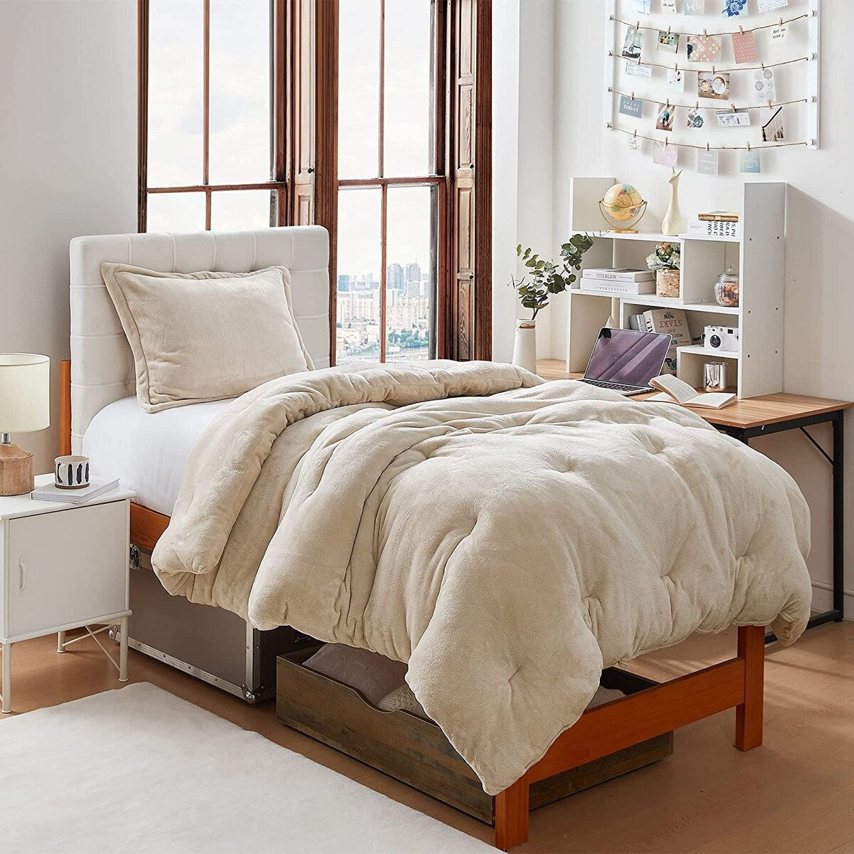 Thicker Than Thick® - Coma Inducer® Oversized Comforter Set - Standard Plush Filling - Birch