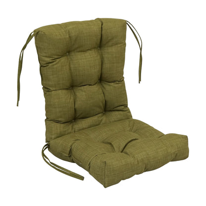 Multi-section Tufted Outdoor Seat/Back Chair Cushion (Multiple Sizes)