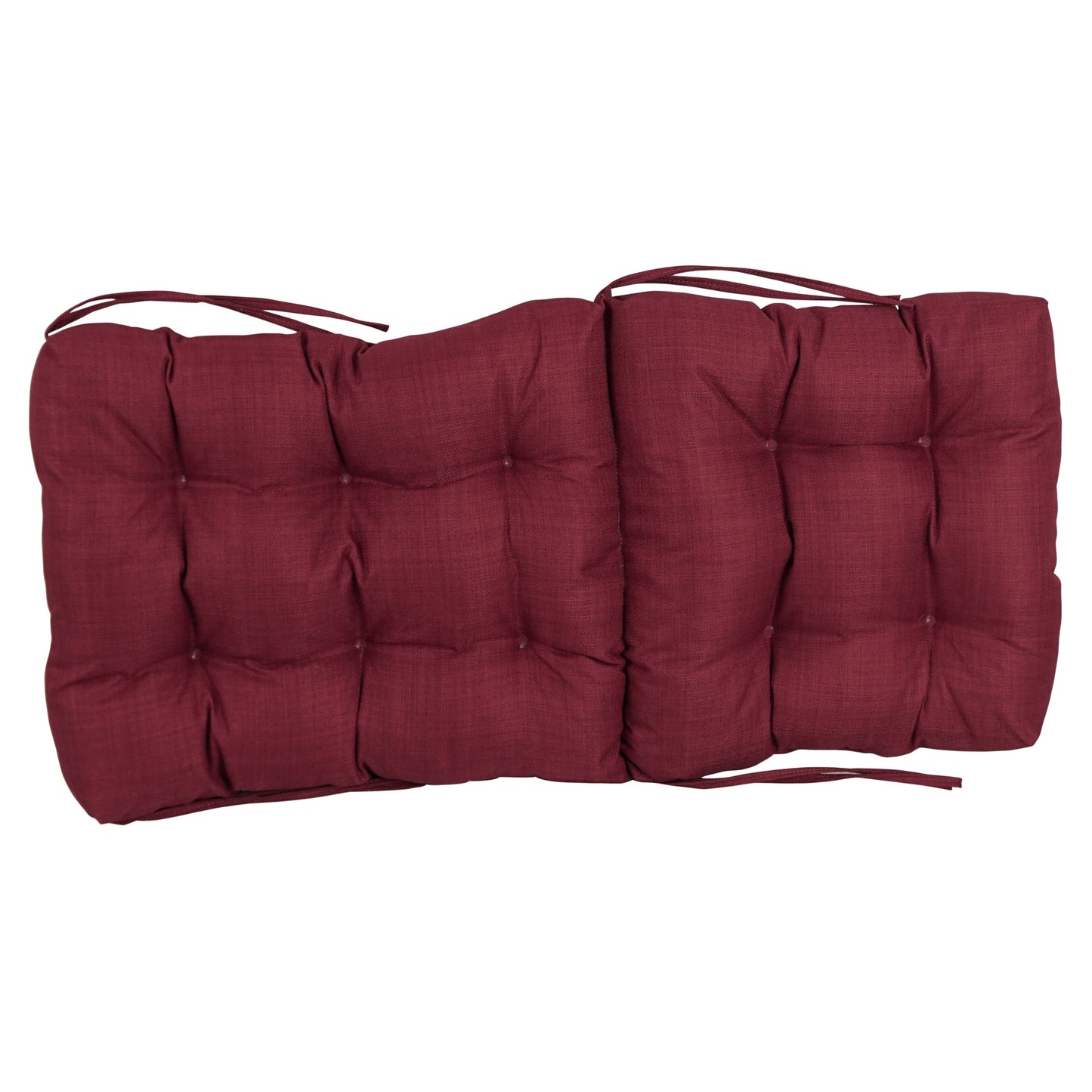 Multi-section Tufted Outdoor Seat/Back Chair Cushion (Multiple Sizes)