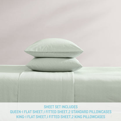Tommy Bahama Washed Cotton Percale Printed Sheet Sets