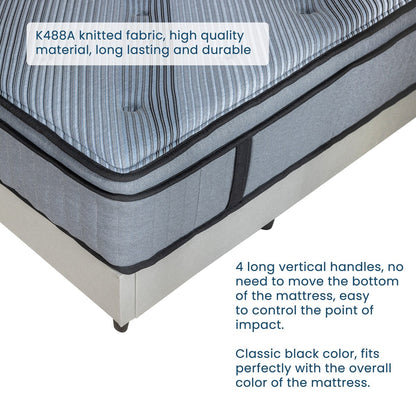 Twin Mattress,10 Inch Memory Foam Mattress Queen Size,Queen Size Mattresses Made of Foam and Individual Pocketed Springs