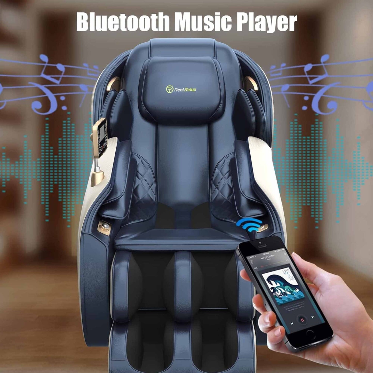 Ukuowu's Newest Massage Chair with Full Body Zero Gravity, SL Track, Body Scan and Heating