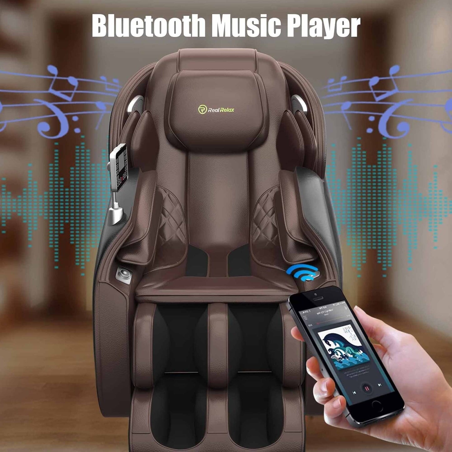 Ukuowu's Newest Massage Chair with Full Body Zero Gravity, SL Track, Body Scan and Heating