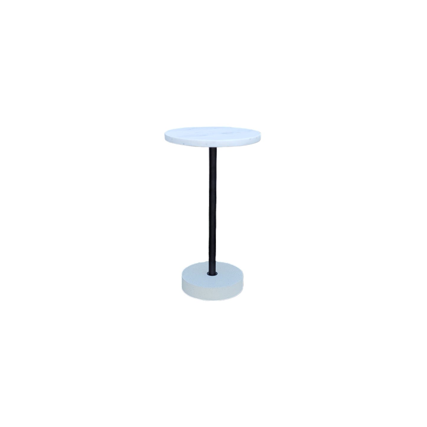 Table d'appoint Buzz en marbre Calacatta