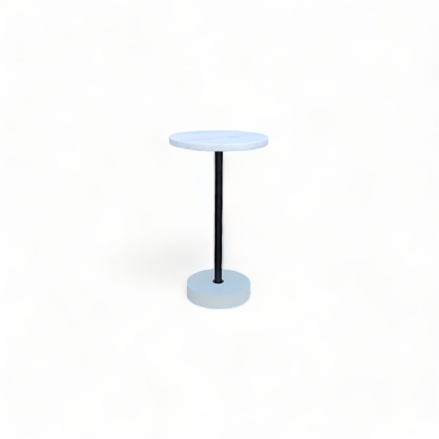 Table d'appoint Buzz en marbre Calacatta