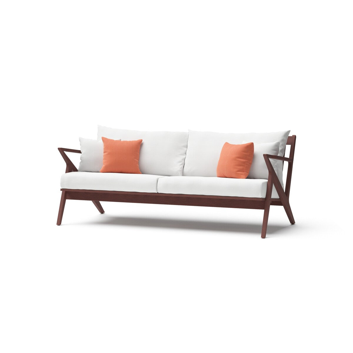 Vaughn 5 Piece Sunbrella Outdoor Patio Seating Set