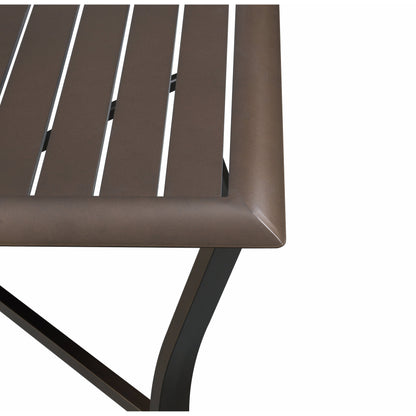 Westin Aluminum & Wicker Swivel Rocking 5pc Dining Set
