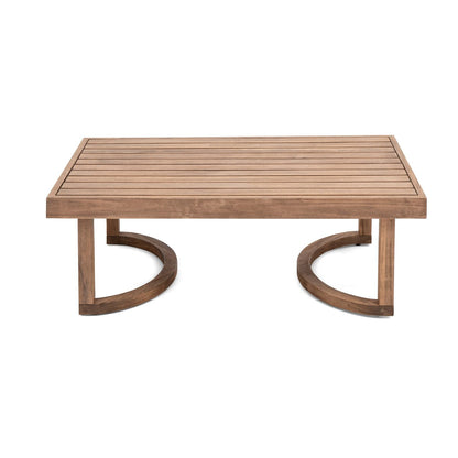 Wichita Outdoor 5-piece Acacia Wood Chat Set with Cushions by Christopher Knight Home