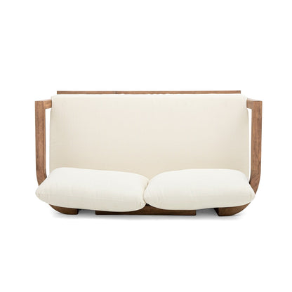 Wichita Outdoor 5-piece Acacia Wood Chat Set with Cushions by Christopher Knight Home