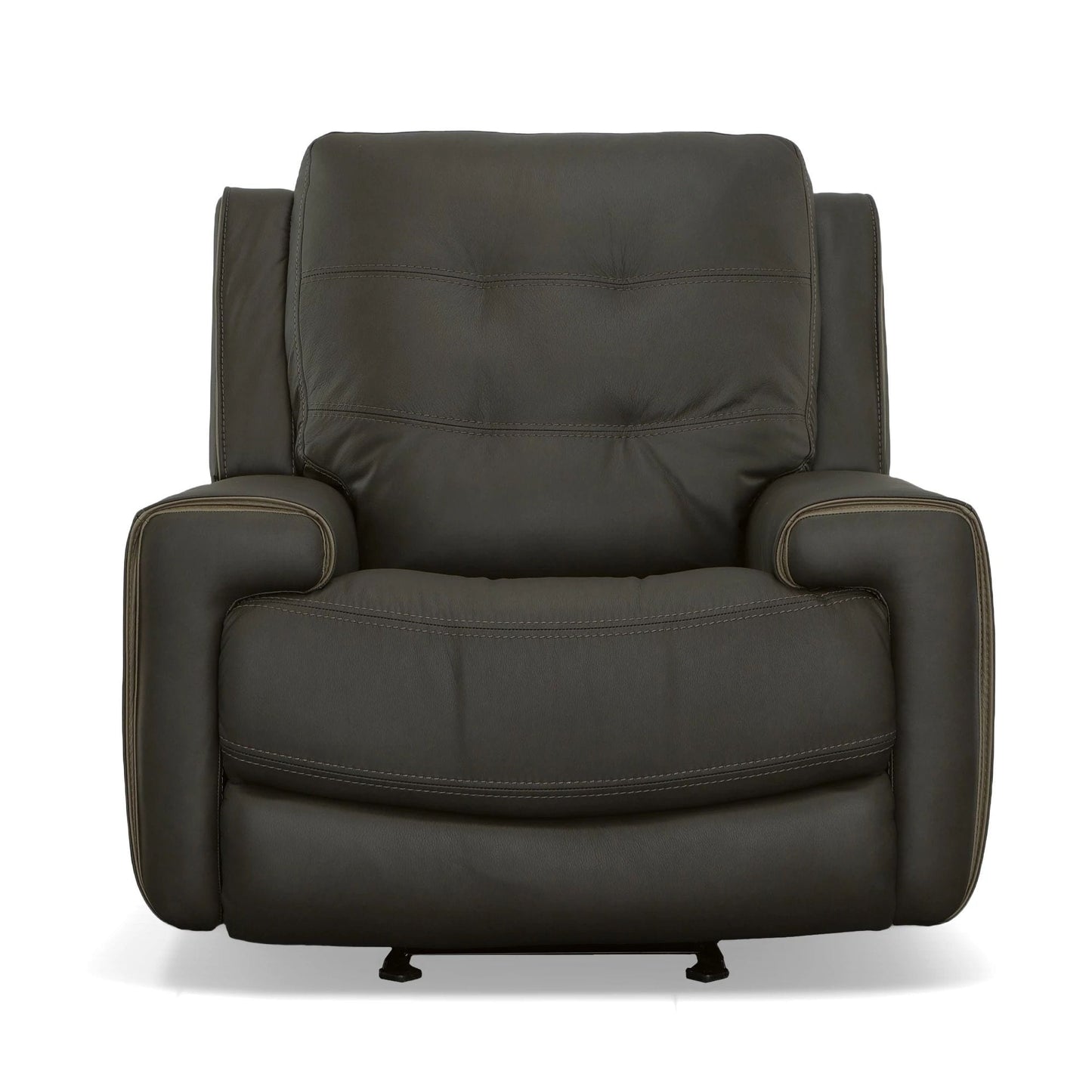 Wicklow Leather Power Gliding Recliner with Power Headrest by Flexsteel