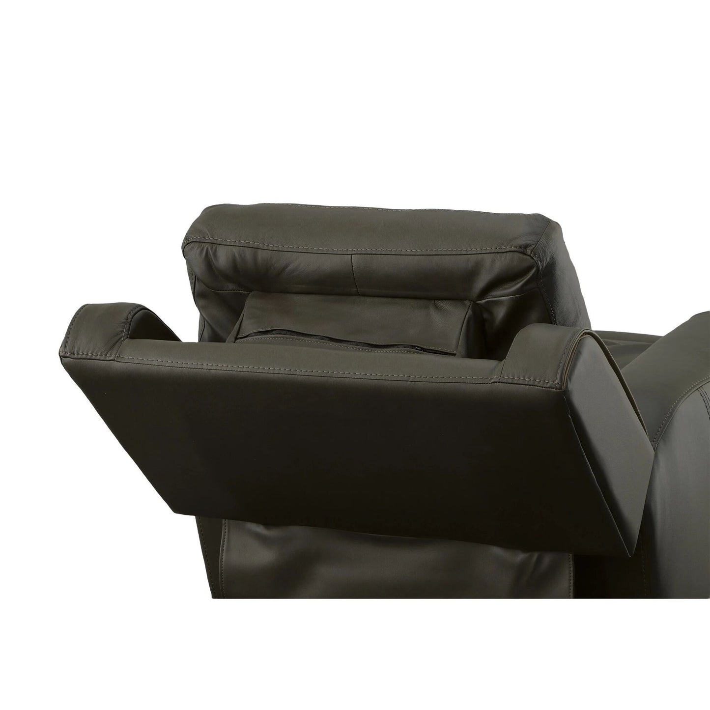 Wicklow Leather Power Gliding Recliner with Power Headrest by Flexsteel
