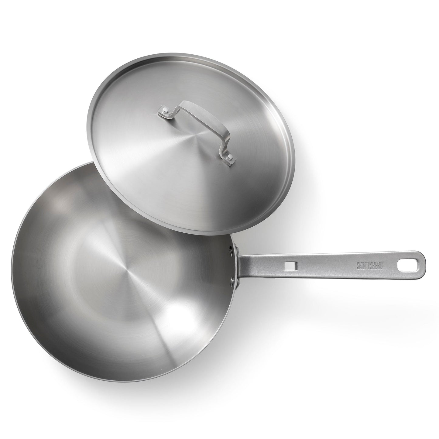 Skottsberg 11 in. Stainless Steel Wok