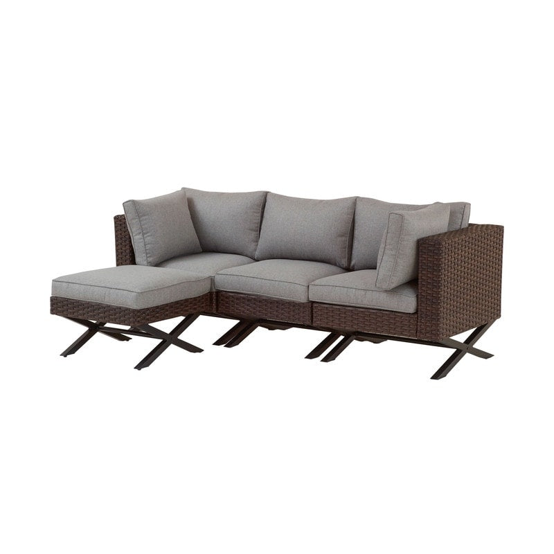 Patio Festival X-Leg 4-Piece Outdoor Sofa