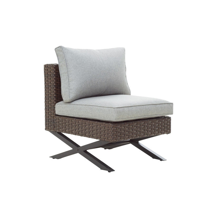 Patio Festival X-Leg 4-Piece Outdoor Sofa