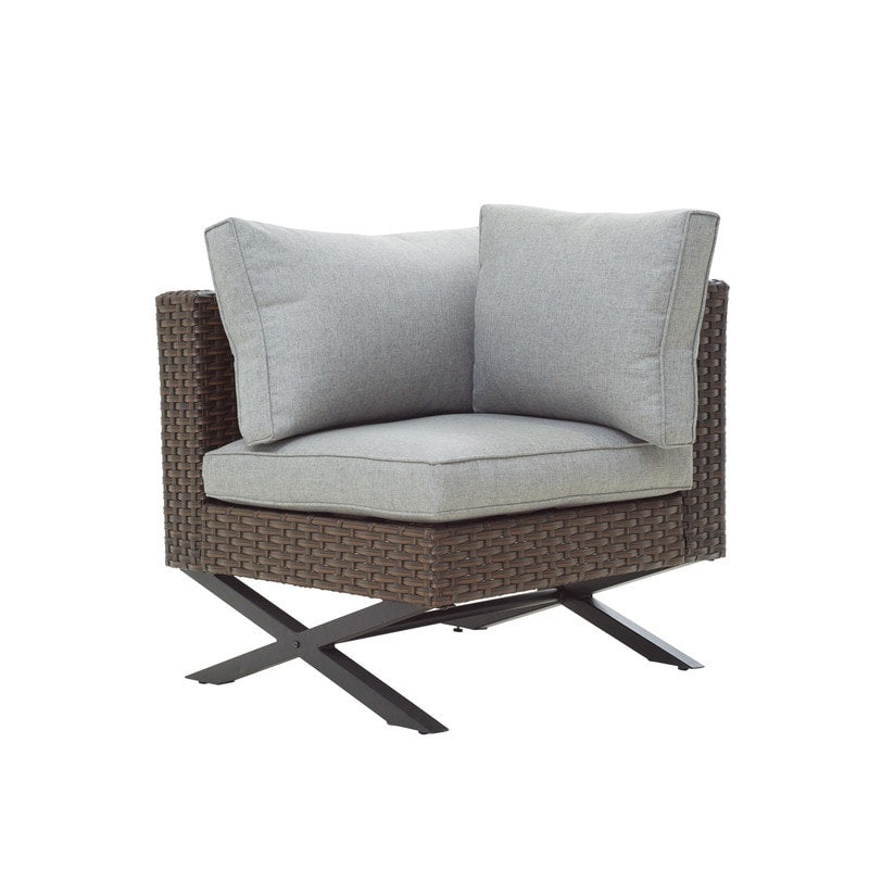 Patio Festival X-Leg 4-Piece Outdoor Sofa