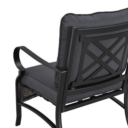 Patio Festival Outdoor Metal Conversation Set