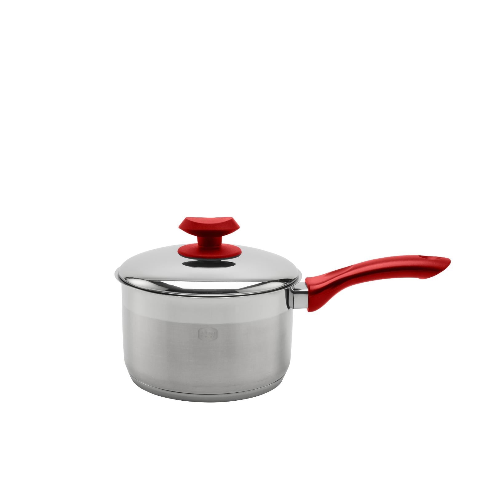 YBM Home Professional Chef’s 18/10 Stainless Steel Sauce Pot Covered Tri-Ply Capsule Base With Handle, Induction Compatible