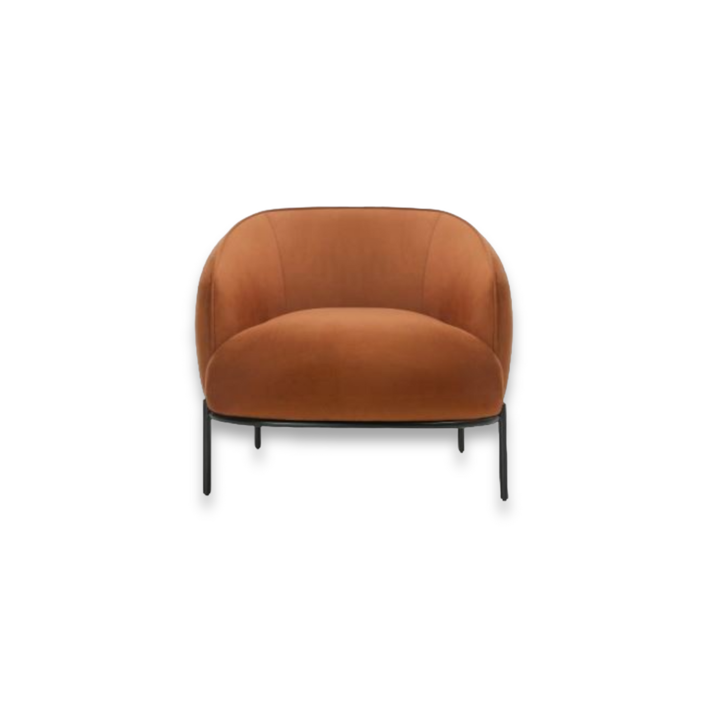 Fauteuil Lounge Rhone Orange