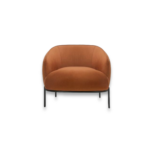Fauteuil Lounge Rhone Orange