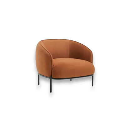 Fauteuil Lounge Rhone Orange
