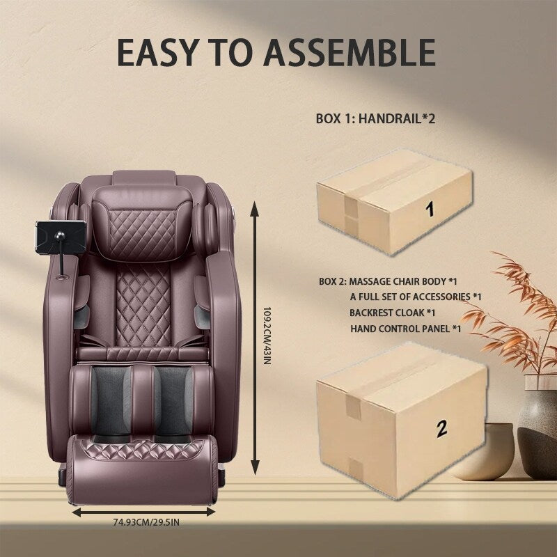 Zero Gravity Massage Chair with Hip Heating