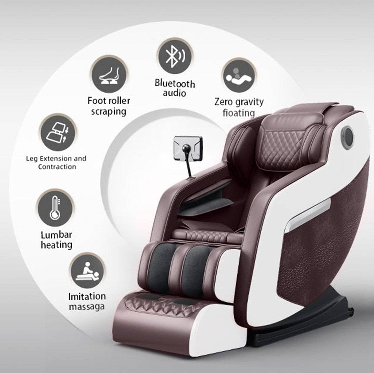 Zero Gravity Massage Chair with Hip Heating