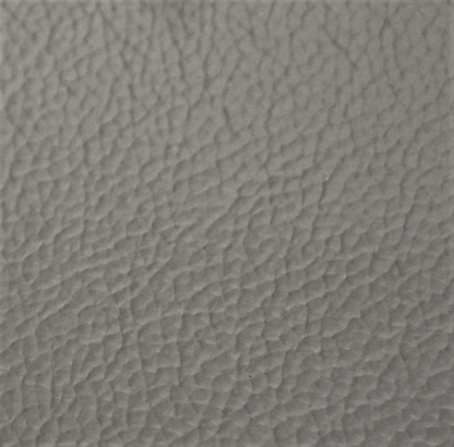 Fauteuil de salle à manger en cuir gris foncé Kosta