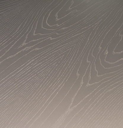 Table basse ronde Cisa en chêne graphite, grande taille