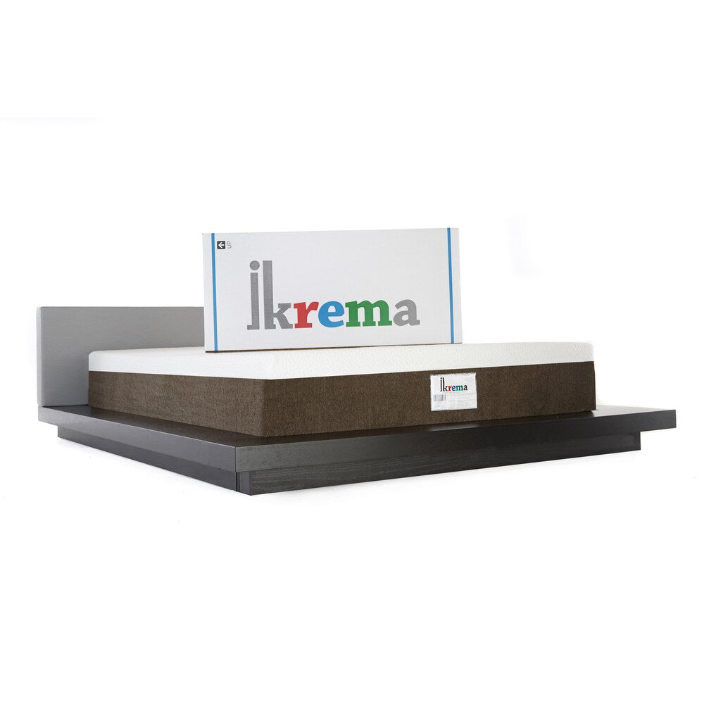 iKrema Max Comfort 11-inch King-size Memory Foam Mattress - White