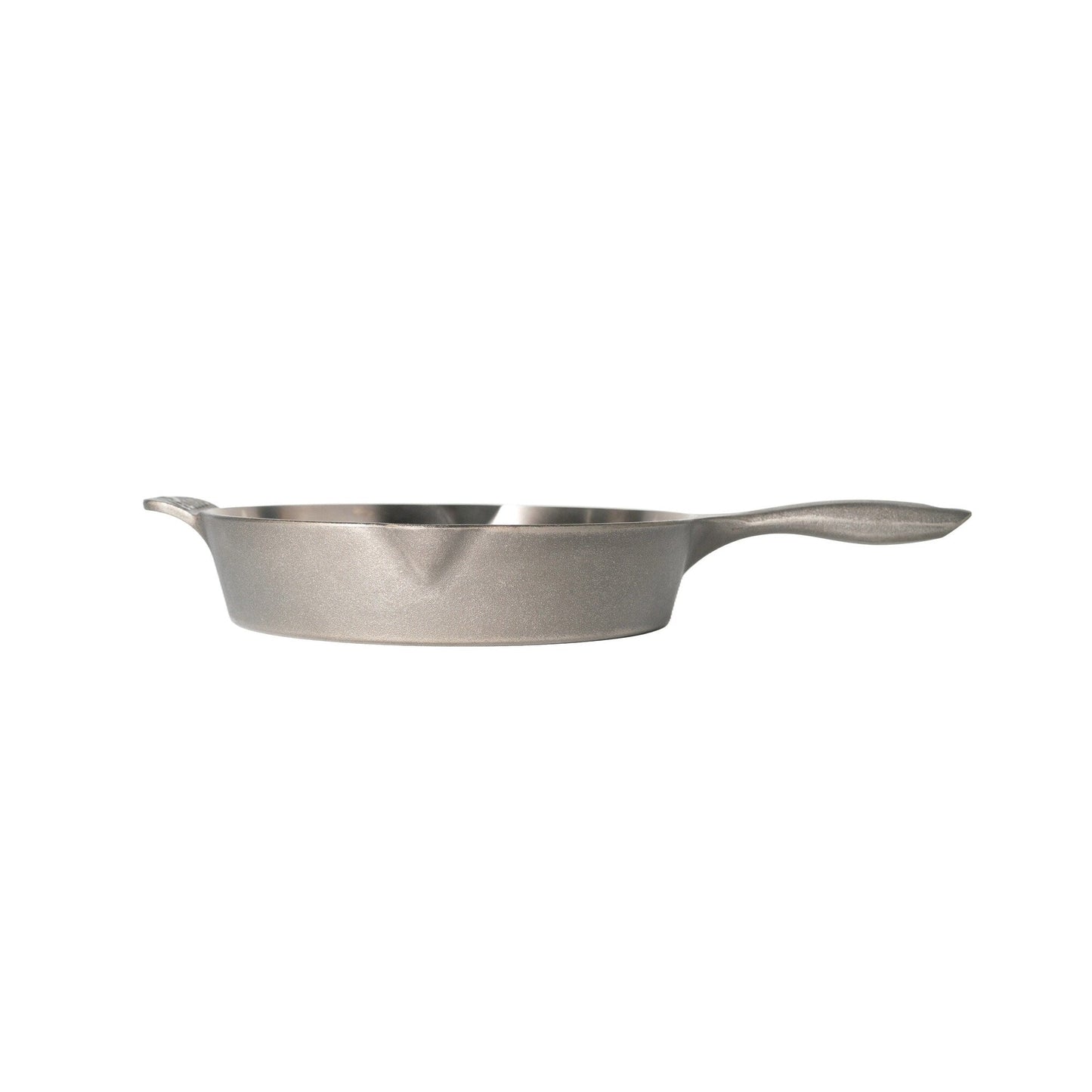 iLiving Seasoned Modern Heirloom Mirror Polished Cast Iron Skillet Pan 12 (2.7/3.7L)