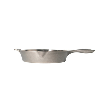 iLiving Seasoned Modern Heirloom Mirror Polished Cast Iron Skillet Pan 12 (2.7/3.7L)