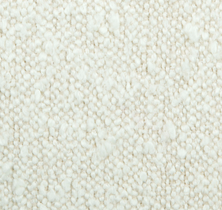 Fauteuil Boucle Blanc Helene