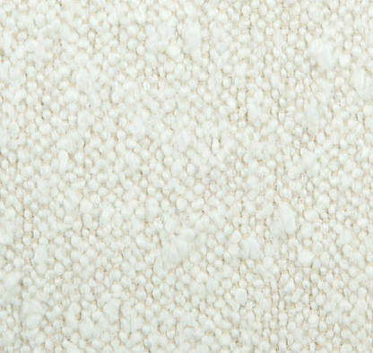 Fauteuil Boucle Blanc Helene