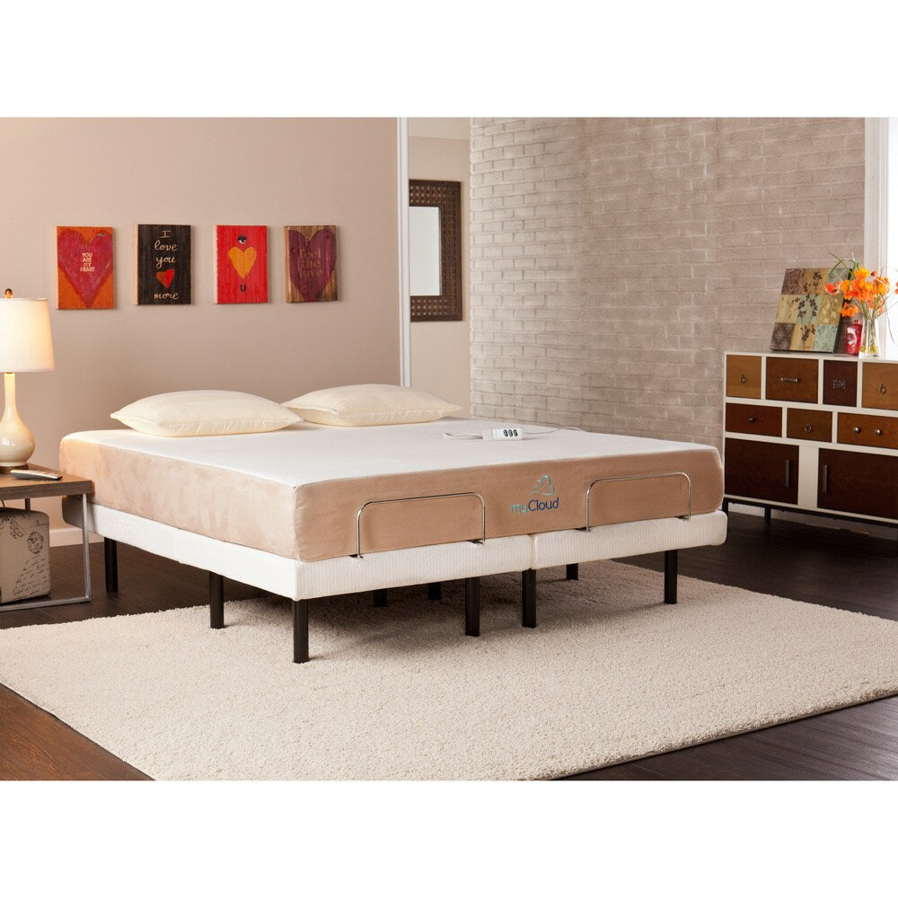 myCloud Gel Infused Memory Foam 10-inch Cal King-Size Mattress