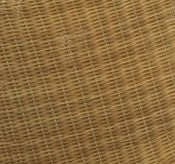 Chaise longue en osier naturel Loggia