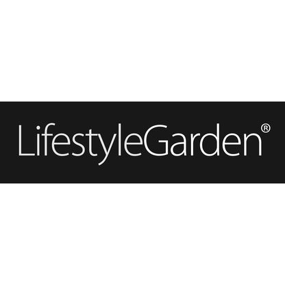 LifestyleGarden 9pc Teak Finish Outdoor Patio Dining Set - 9 Piece