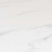 Table à manger ovale blanche Oblo